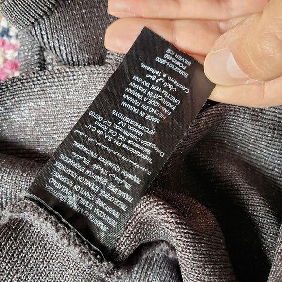 BEBE bodycon silver dress - Picture 13 of 14